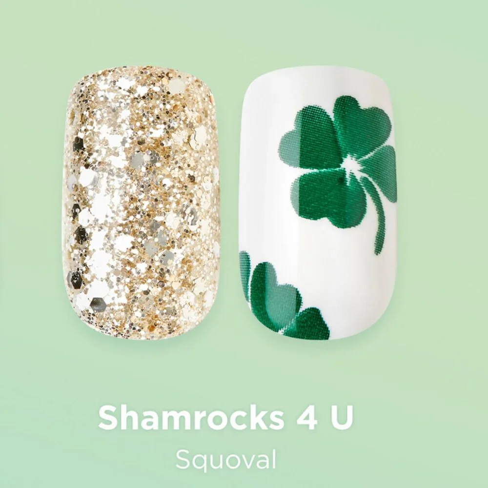 KISS Voguish Fantasy ST. PATRICK'S DAY Medium Length Nails - So Fine